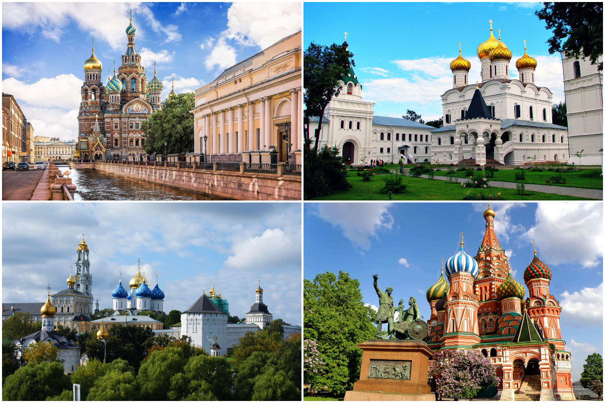 Un grande viaggio attraverso le città storiche della Russia