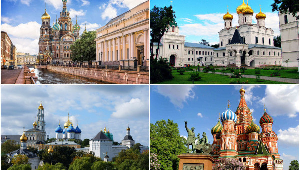 Un grande viaggio attraverso le città storiche della Russia