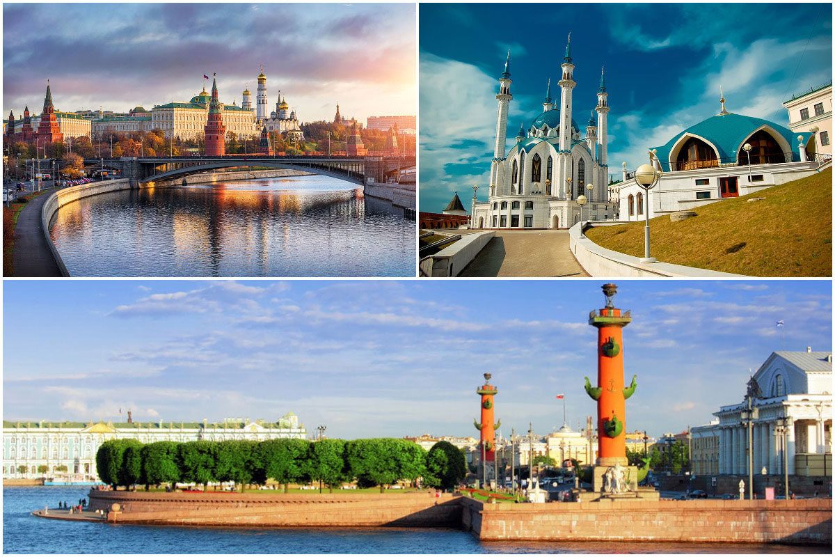 Le due capitali della Russia + Kazan'