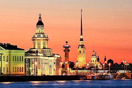 Orientation City tour of St. Petersburg