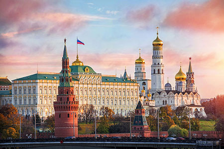 Посещение территории Кремля и двух Соборов